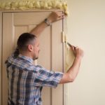expanding foam on hands